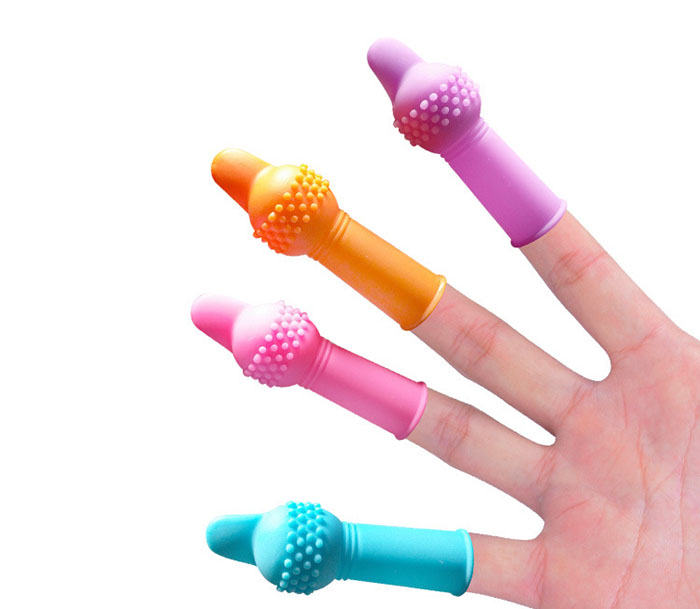 Bao ngón tay silicone Finger Stimulation 1