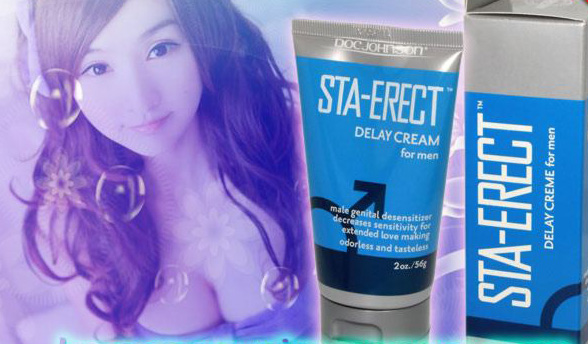 trị xuất tinh sớm Sta-Erect Delay Cream For Men