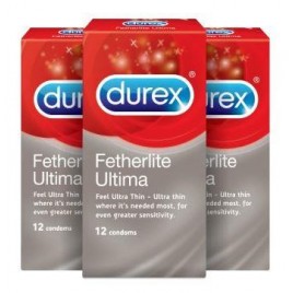 Bao cao su Durex Fetherlite Ultima - Đỉnh cao của công nghệ siêu mỏng- Truyền nhiệt nhanh