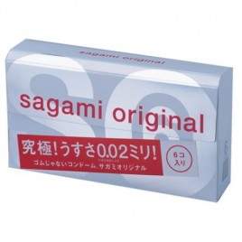 Bao cao su Sagami Original siêu mỏng chỉ 0.02mm