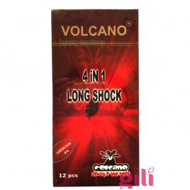 Bao cao su Volcano 4 in 1 Long Shock - yêu thương rực lửa 